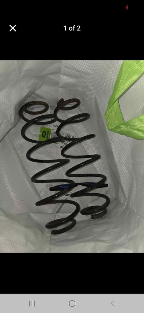 Set off springs for ford feista