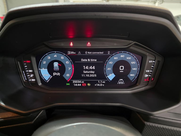 2022 Audi A1 1.0 TFSI 25 Technik Sportback S Tronic Euro 6 (s/s) 5dr HATCHBACK Petrol Automatic