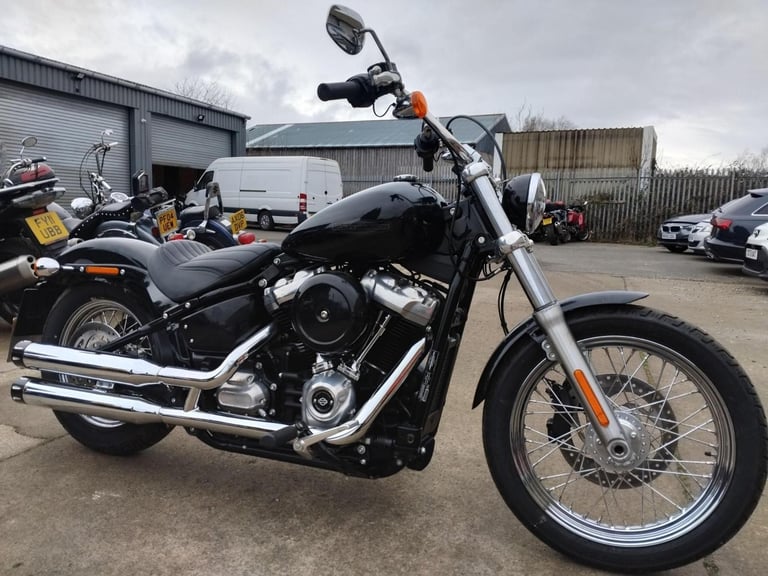 2021 21 HARLEY DAVIDSON FXST SOFTAIL STANDARD 1745 CUSTOM CRUISER BLACK- INC VAT