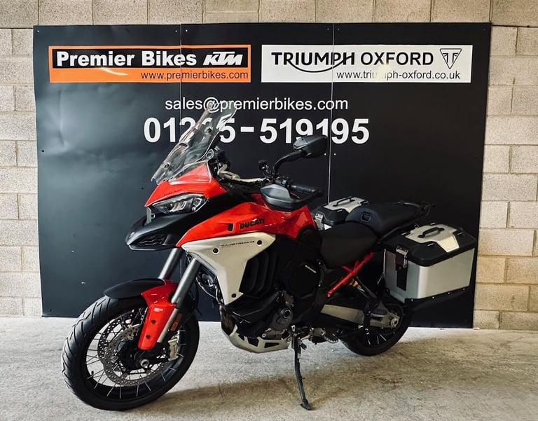 Stunning One Owner 2024/24 Ducati Multi V4S Rally Radar . 