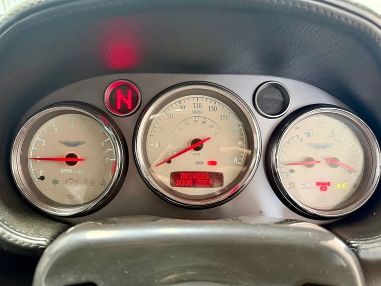 2003 52 ASTON MARTIN VANQUISH 5.9 COUPE 2DR PETROL MANUAL (396 G/KM, 460 BHP)