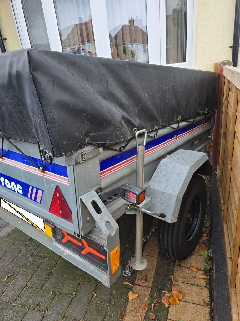 Ultimate camping off-grid galvanised trailer 5x3. With solar panel, powerpack, fully rebuilt