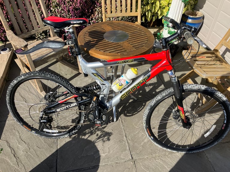 image for SCOTT FX3 G ZERO LARGE FULL SUSPENSION MOUNTAIN BIKE MINT