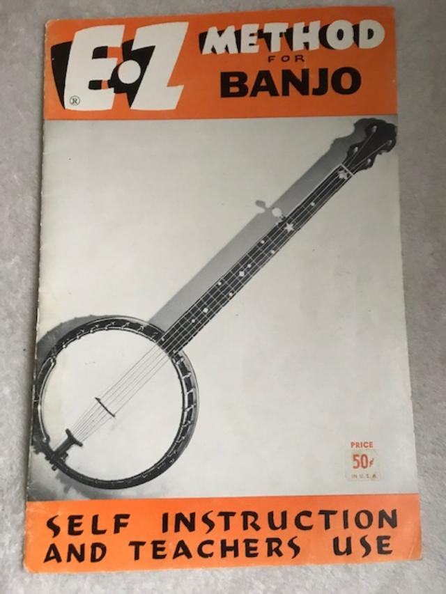 Banjo self instruction booklet - 16 page booklet 