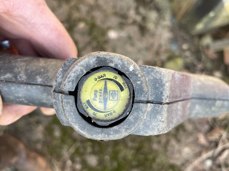 KARCHER PRESSURE WASHER LANCE with PRESSURE GAUGE