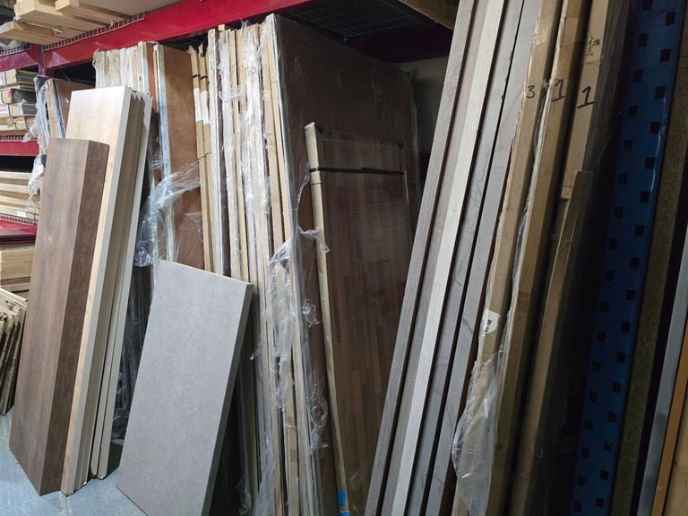 Washed Concrete Wren Kitchen Worktops Countertops. Priced to Clear.