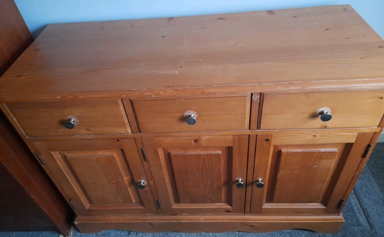 Solid Wood Sideboard