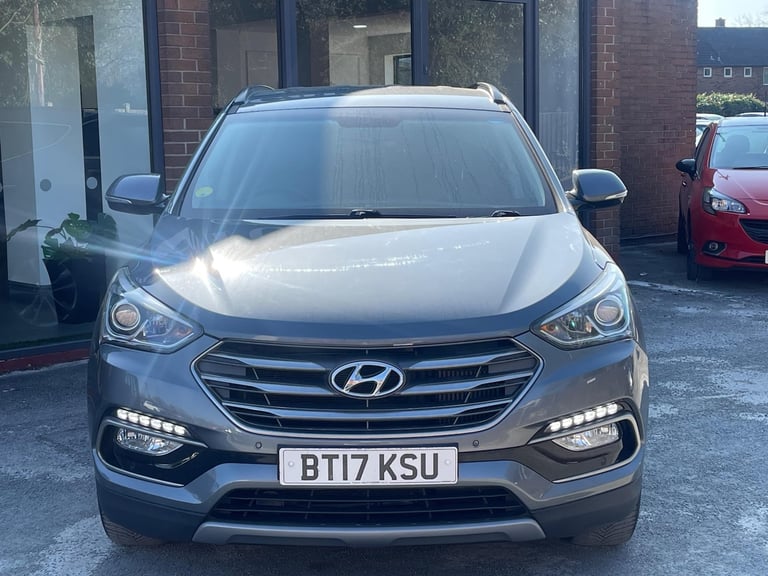 2017 Hyundai Santa Fe 2.2 CRDi Blue Drive Premium 4WD Euro 6 (s/s) 5dr (7 Seat) ESTATE Diesel Manual
