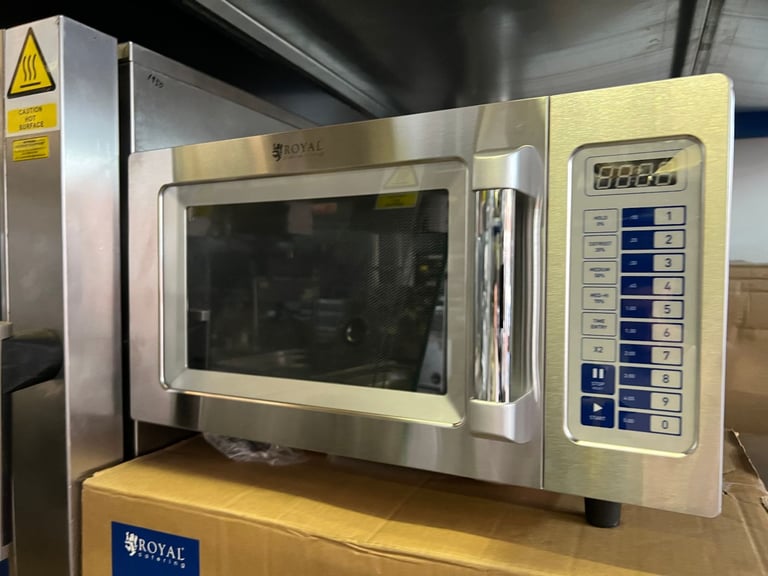 BRAND NEW COMMERCIAL CATERING 1550W MICROVAVE OVEN CAFE KEBAB CHICKEN RESTAURANT SHOP