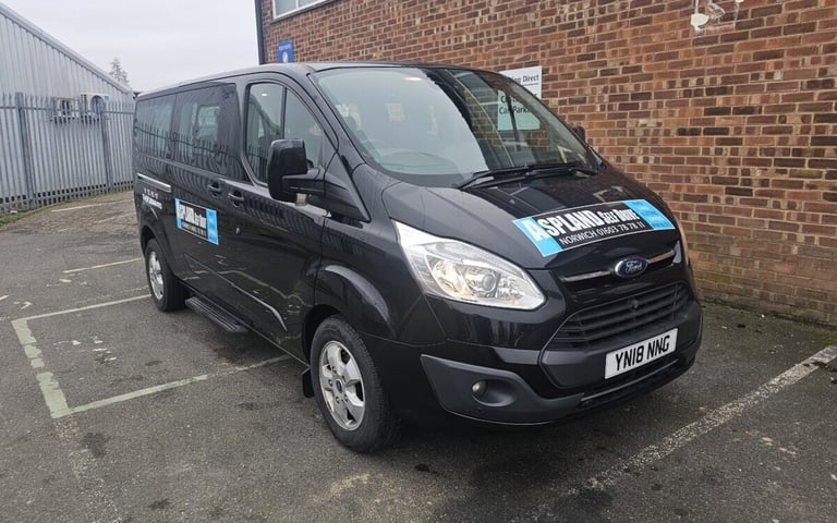 2018 Ford Tourneo Custom 2.0 TDCi 130ps Low Roof 8 Seater Titanium MPV Diesel Manual