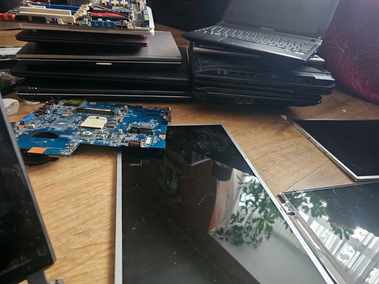 Old laptop parts
