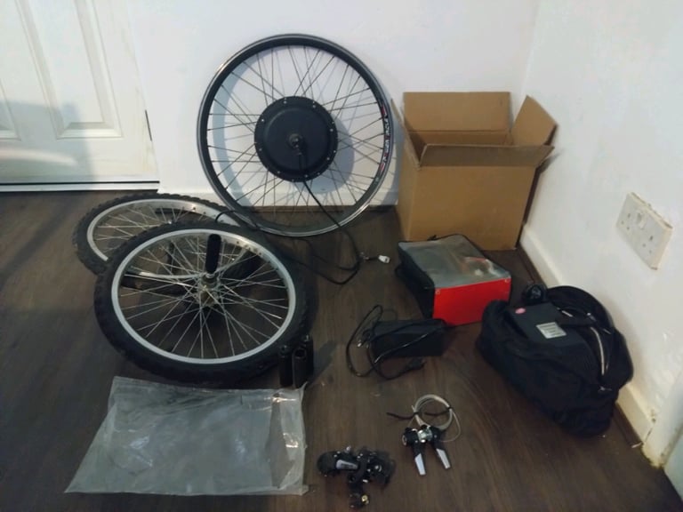 Electric motor front wheel 