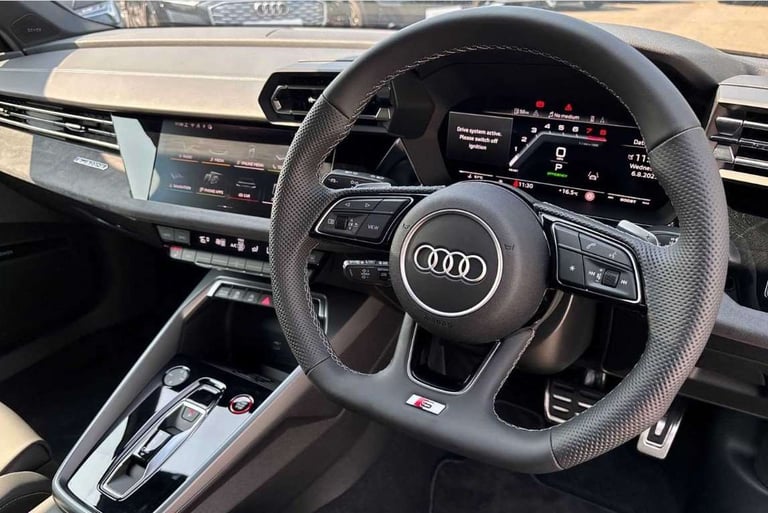2025 Audi A3 S3 TFSI Black Edition Quattro 4dr S Tronic Saloon Petrol Automatic