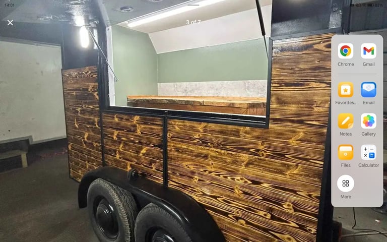 Converted horse box ready to use 