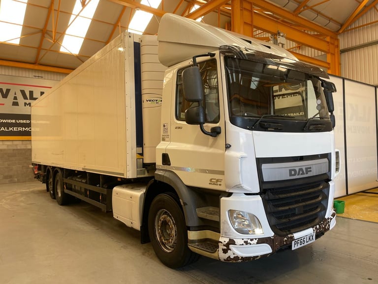 DAF CF290 *EURO 6*, 6X2 26 TONNE INSULATED FRIDGE/FREEZER - 2016 - PF65 LKX