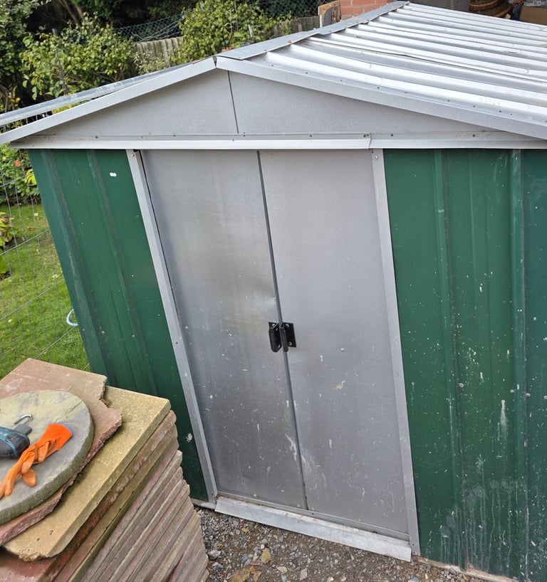 Metal shed