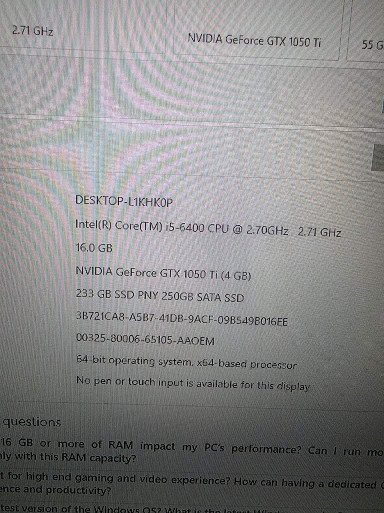 Budget Gaming PC