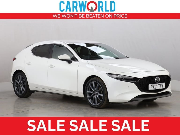 2022 Mazda Mazda3 2.0 e-SKYACTIV-G MHEV GT Sport Tech Hatchback 5dr Petrol Manual Euro 6 (s/s Hat...