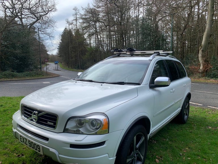 VOLVO XC90 D5 R-DESIGN AWD White Auto Diesel, 2012