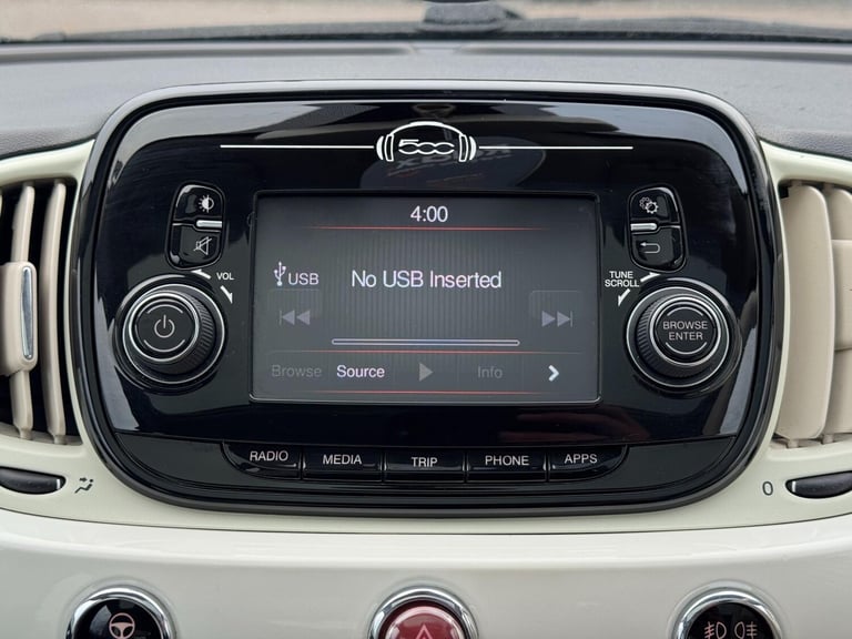 2018 Fiat 500 1.2 Lounge 3dr Dualogic HATCHBACK PETROL Automatic