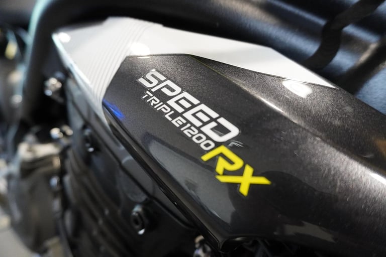 Triumph Speed Triple 1200 RX, 2025, Yellow with just 61miles