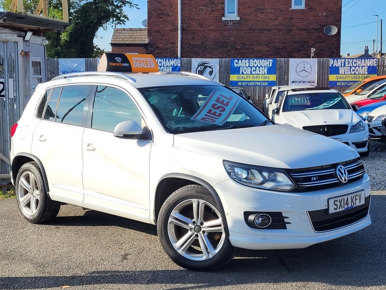 2014 Volkswagen Tiguan 2.0 TDi BlueMotion Tech R-Line 177 5dr TOP SPEC ESTATE Diesel Manual