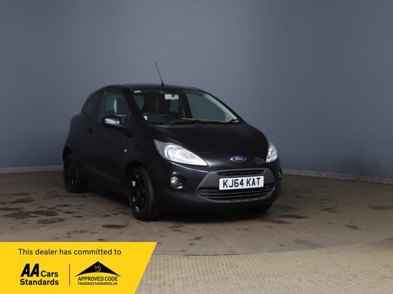 2016 Ford Ka 1.2 Zetec Black Edition Hatchback 3dr Petrol Manual Euro 6 (s/s)