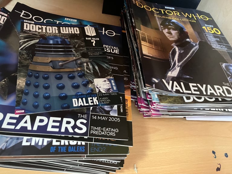 Doctor Who Eaglemoss figurines ..main set and specials