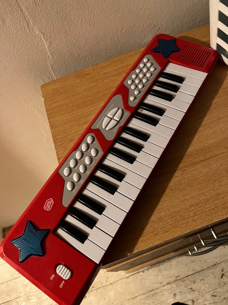 image for Chad Valley Electronic Keyboard - Red