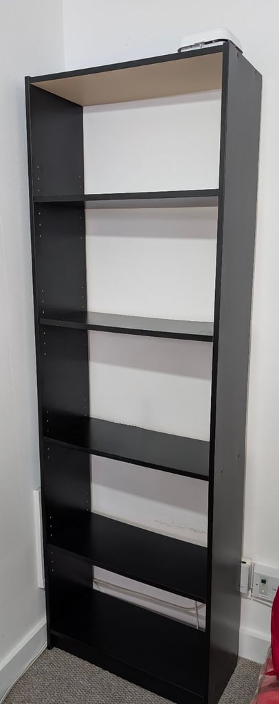FREE! 3 ft Single Bed, standing lamp and standing shelf