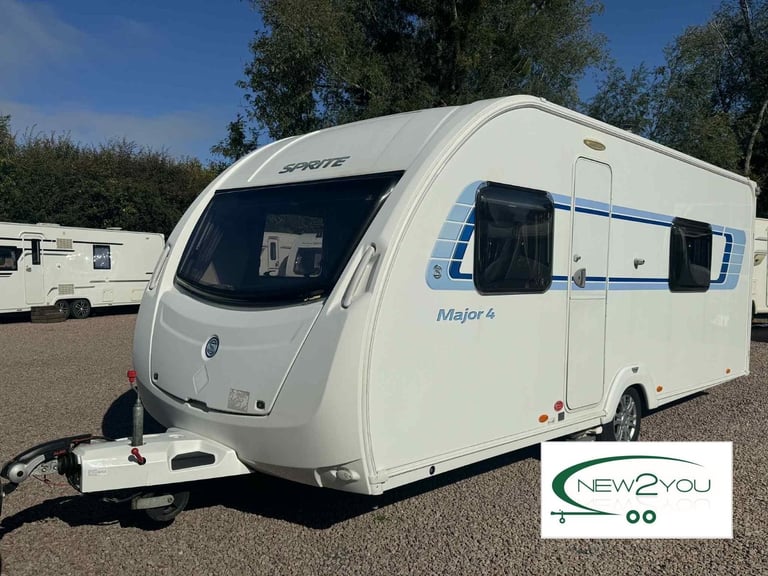 image for 2012 Sprite Major 4 'U SHAPED' Lounge 4 Berth Caravan - STOCK E179
