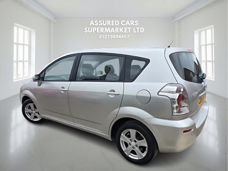 2006 06 TOYOTA COROLLA VERSO 1.8 T3 MPV 5DR PETROL MULTIMODE (179 G/KM, 127 BHP)