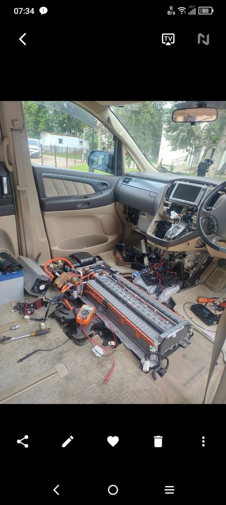 Toyota HV battery, prius,estima alphard,auris, Repair
