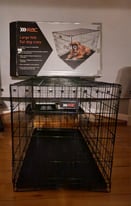 Large fold flat dog crate