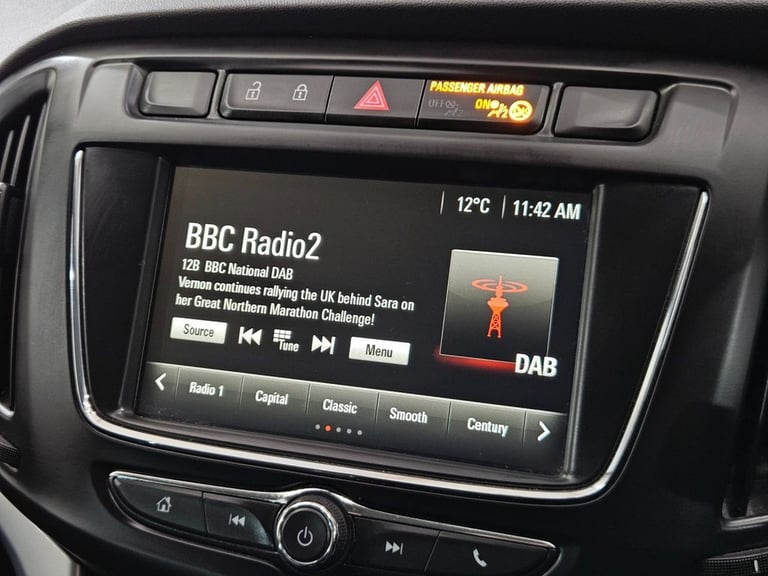 2017 17 VAUXHALL ZAFIRA TOURER 1.4I TURBO SRI MPV 5DR PETROL MANUAL EURO 6 (140 