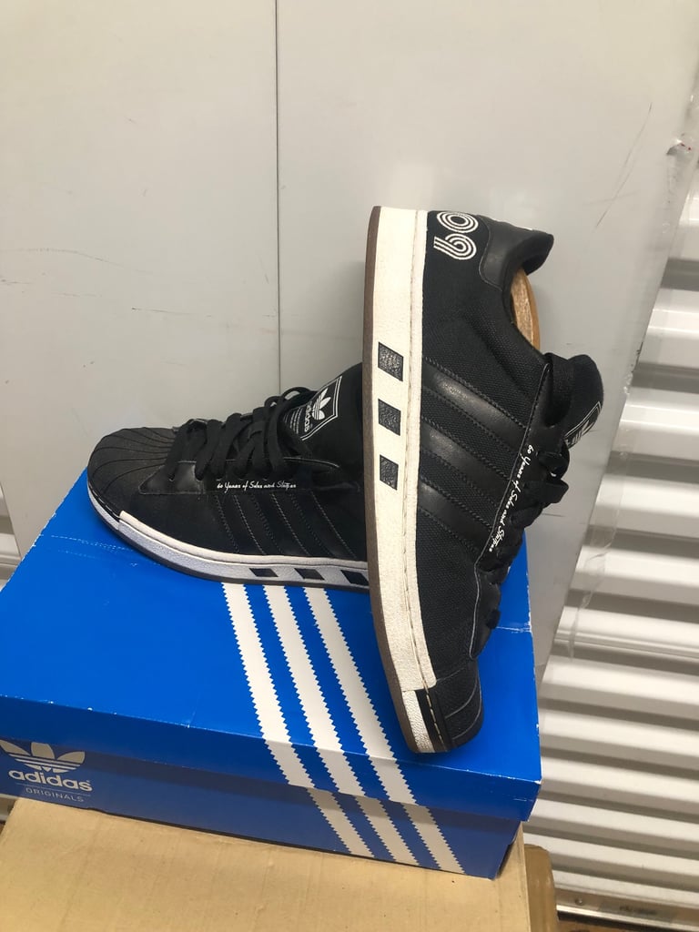 image for Black adidas superstar Limited Edition Trainers 11.5