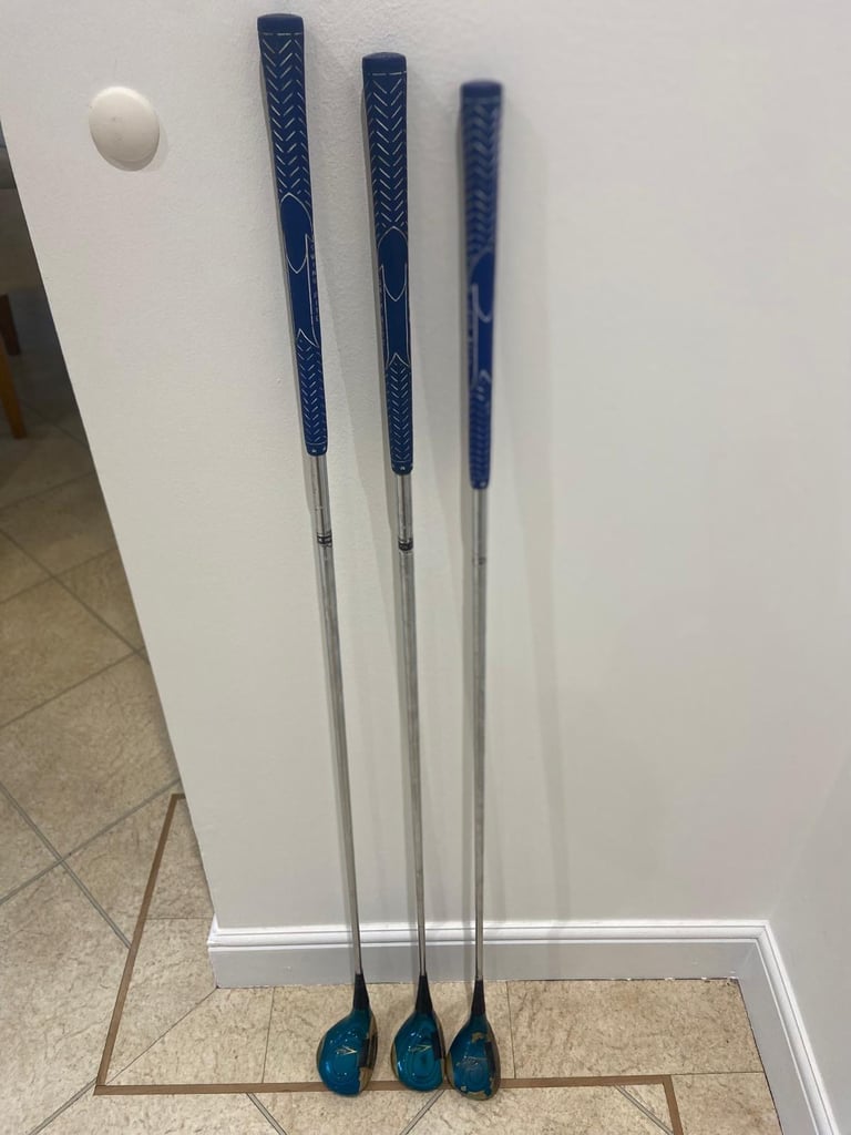 Ladies Ryder Fairway Woods right handed, heel toe precision