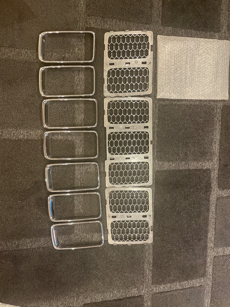 Jeep Grand Cherokee Front Grill Surrounds and Inlays