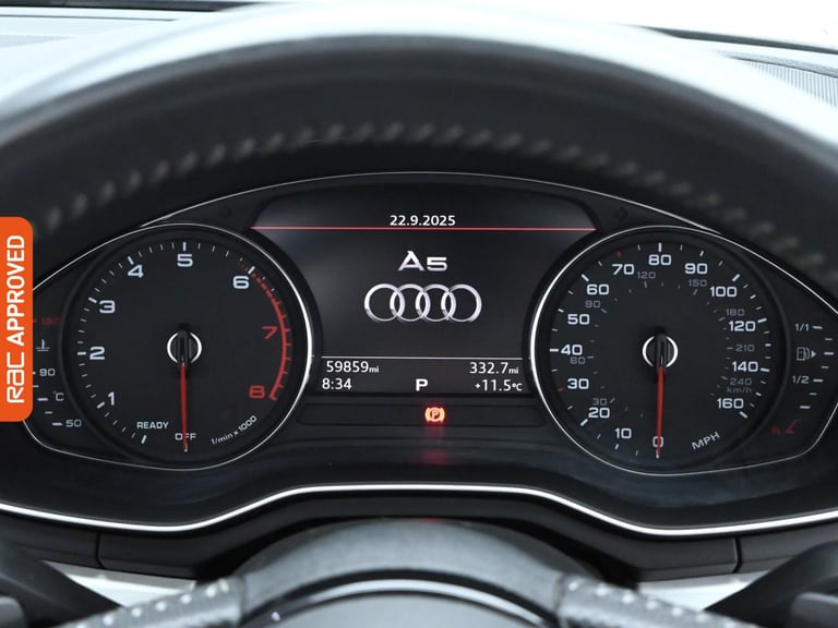 2018 Audi A5 Cabriolet 2.0 TFSI S line Convertible 2dr Petrol S Tronic Euro 6 (s/s) (190 ps) Conv...