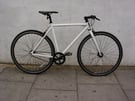 ixie/ Single Speed Bike by ??, White, Aluminium Frame, JUST SERVICED / CHEAP PRICE!!!!!!!