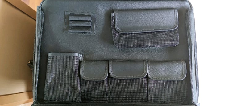 Targus leather laptop briefcase.  