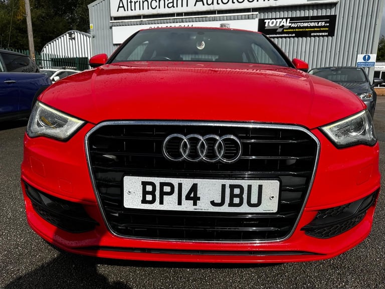2014 Audi A3 1.4 TFSI S line Euro 6 (s/s) 3dr HATCHBACK Petrol Manual
