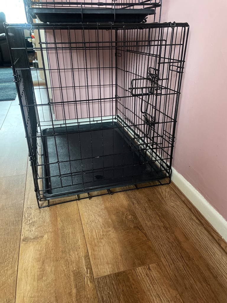 Large dog crate (2 doors) 