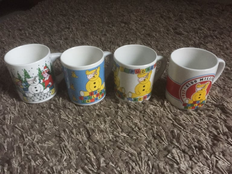 image for 4 Children in Need Mugs. 50p each or all for £1.50