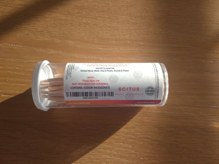 image for Lead Test Kit - 26x Instant Testing Swabs for Lead (inc Lead Paint) Scitus