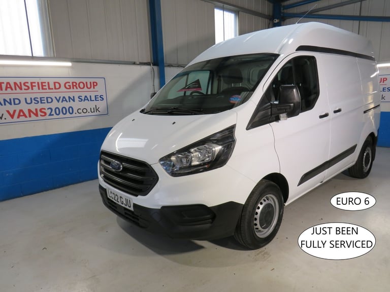 2022 Ford Transit Custom 2.0 EcoBlue 130ps High Roof Leader Van PANEL VAN Diesel Manual