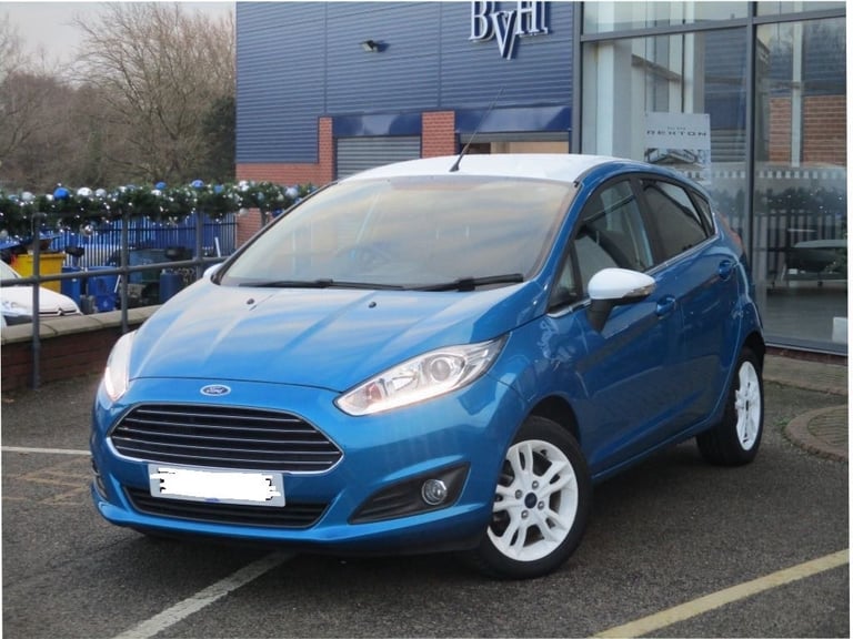 2016 Ford Fiesta 1.0 EcoBoost Zetec Blue 5dr HATCHBACK Petrol Manual
