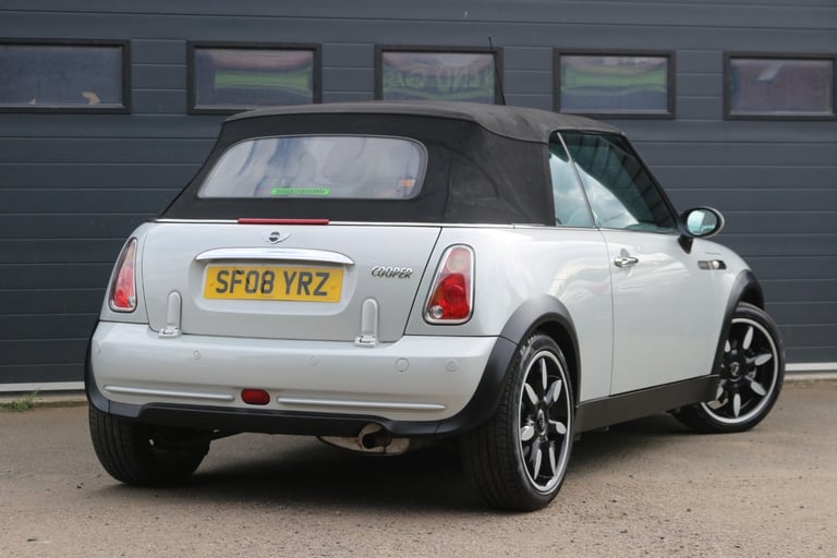 2008 MINI Convertible 1.6 Cooper Sidewalk 2dr CONVERTIBLE Petrol Manual