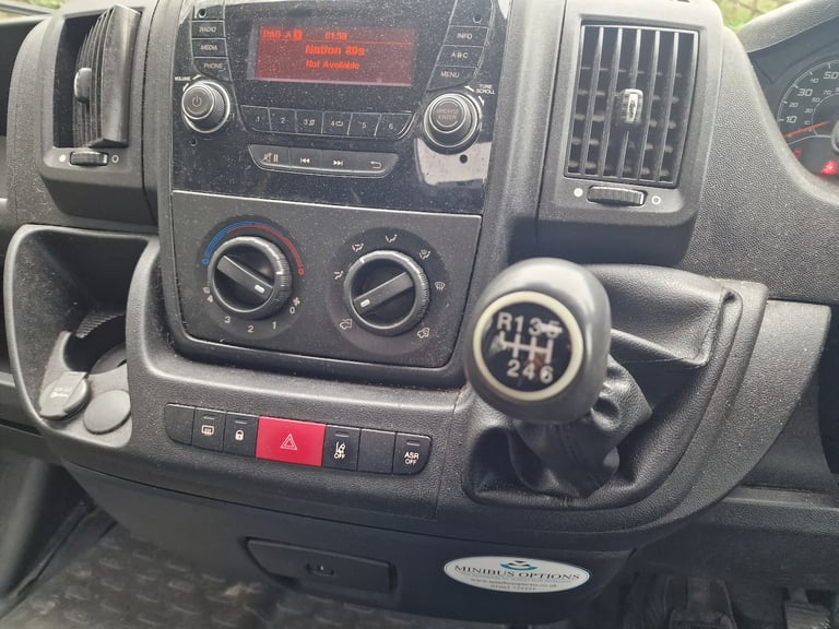 2015 Peugeot Boxer Red LWB 12 Seat Minibus  Drives Perfect  Disability Access