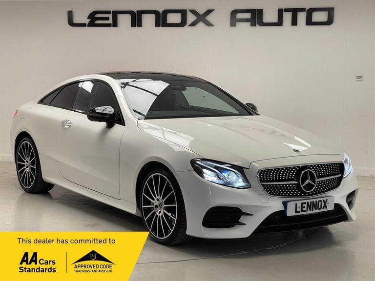 2020 Mercedes-Benz E Class 2.0 E350 AMG Line Night Edition (Premium Plus) Coupe 2dr Petrol G-Tron...